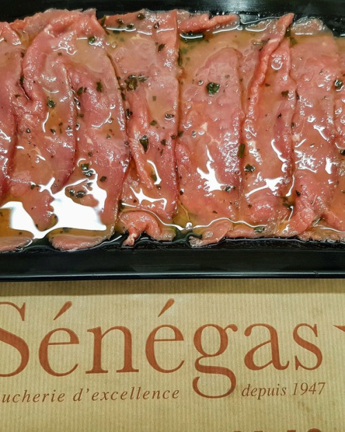 CARPACCIO DE BOEUF