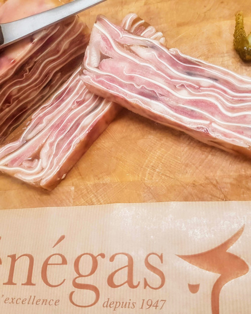 TERRINE D'OREILLES DE PORC CONFITE