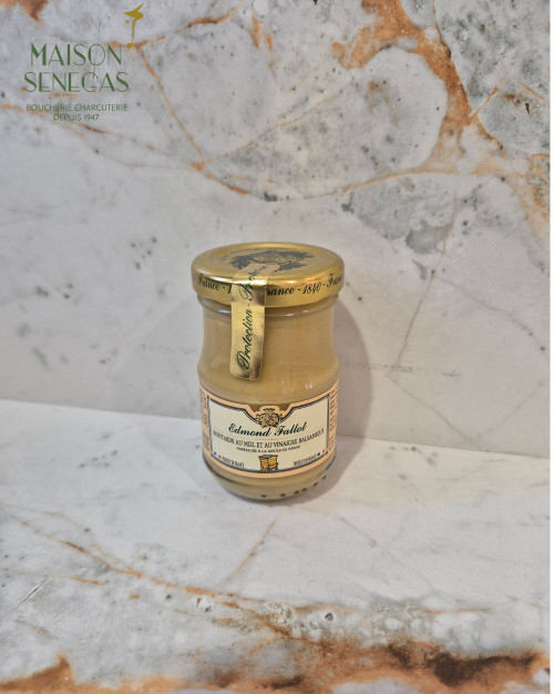 MOUTARDE AU MIEL ET VINAIGRE BALSAMIQUE