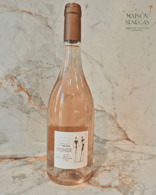 Domaine le nouveau monde, cuvée le monde en rose AOP languedoc