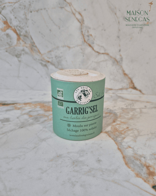 sel fin de gruissan senteur garrigue 250g