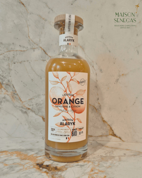 LIQUEUR D'ORANGE SANGUINE maison Alaryk